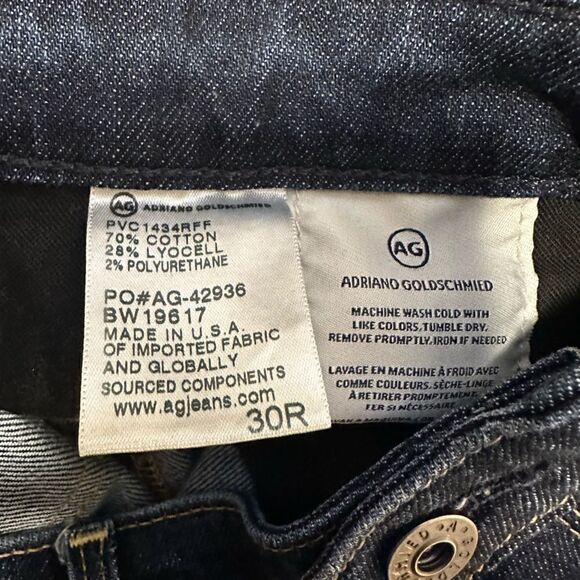 AG Adriano Goldschmied The Prima Cigarette Skinny Jeans size 30 R - Picture 5 of 5